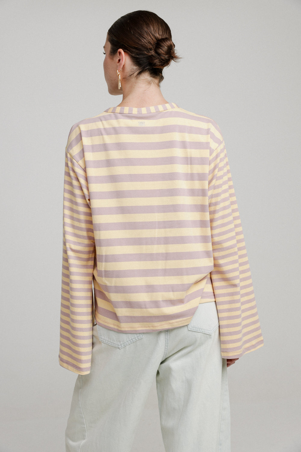 Rock Lilac Mixed Striped Shirt