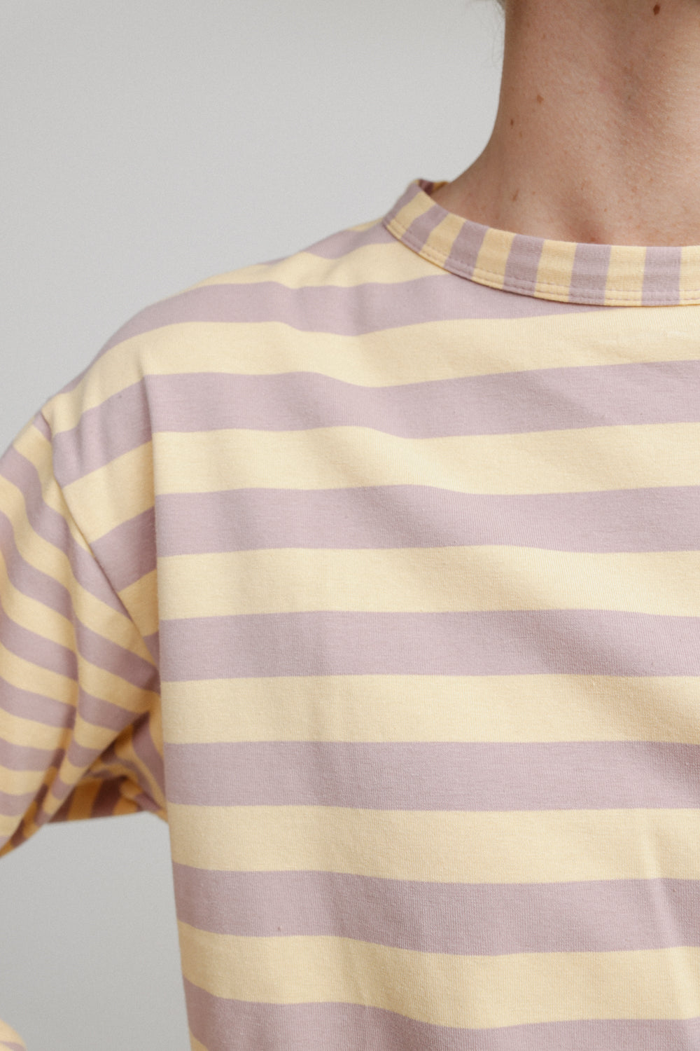 Rock Lilac Mixed Striped Shirt