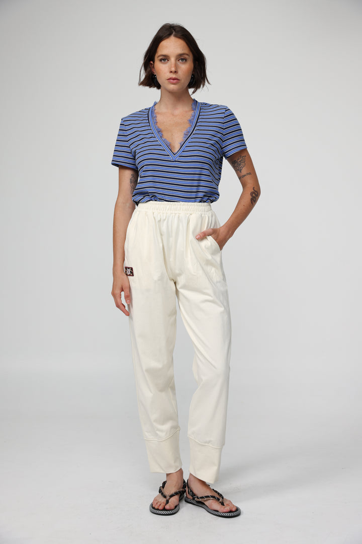 Mystery Blue Striped T-Shirt