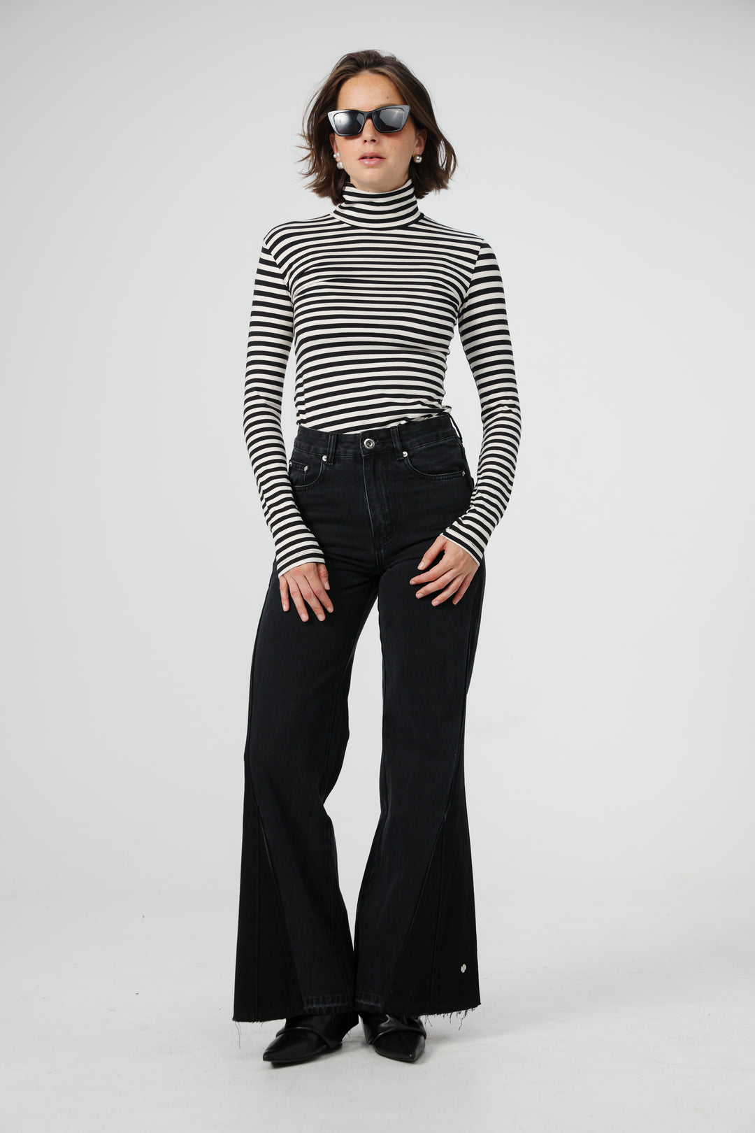 Principle Black Stripes Shirt