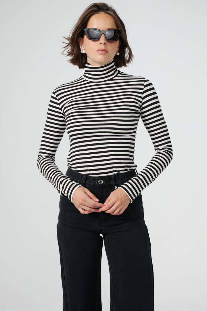 Principle Black Stripes Shirt