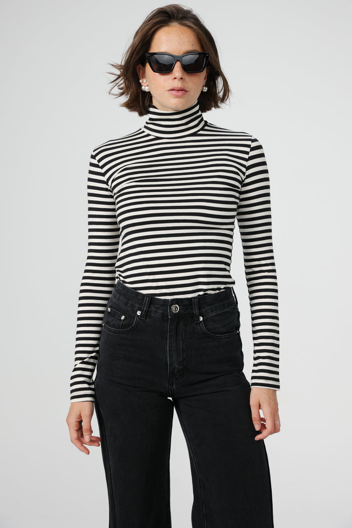 Principle Black Stripes Shirt