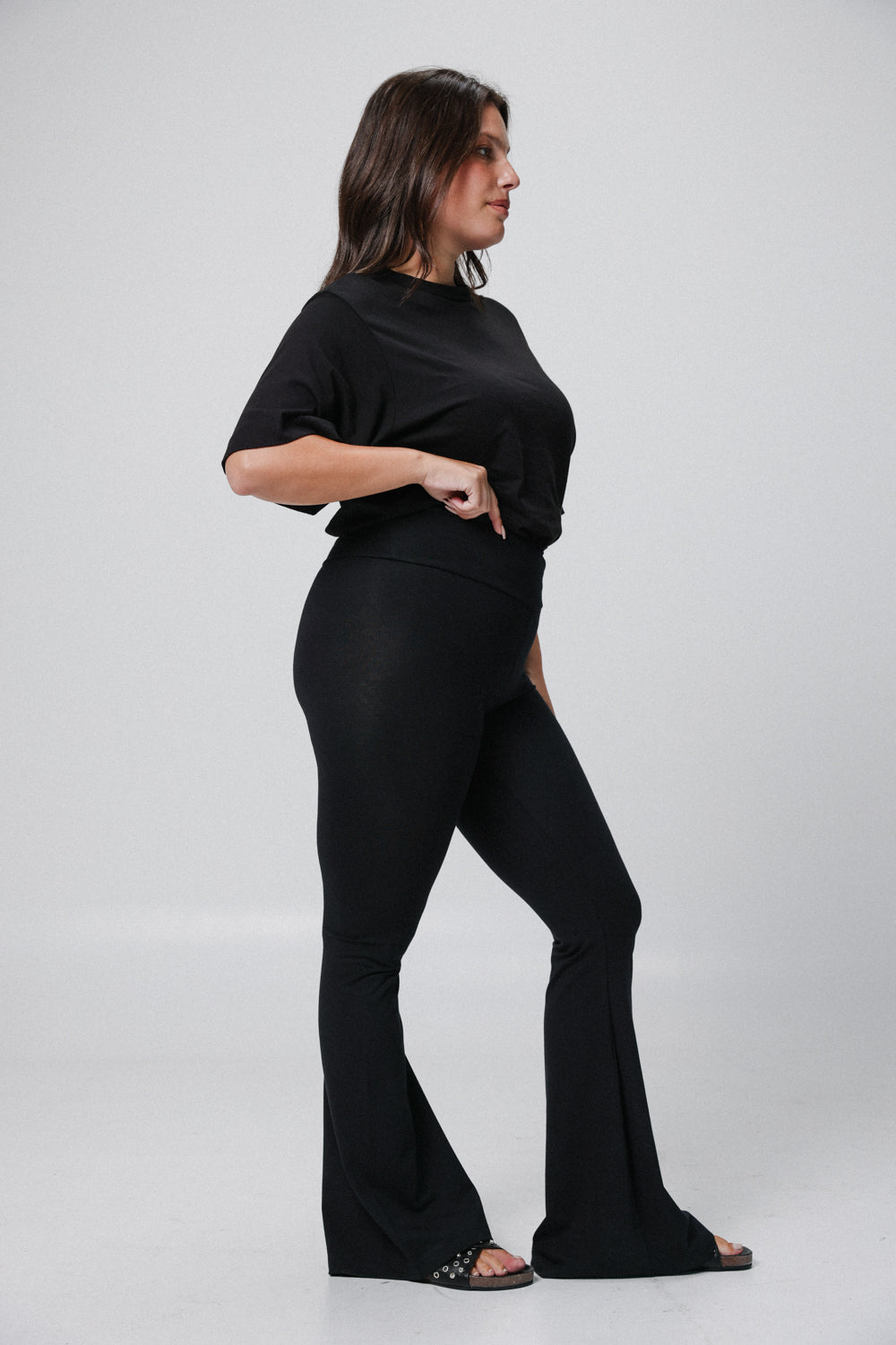 Dandoosh Black Flare Leggings