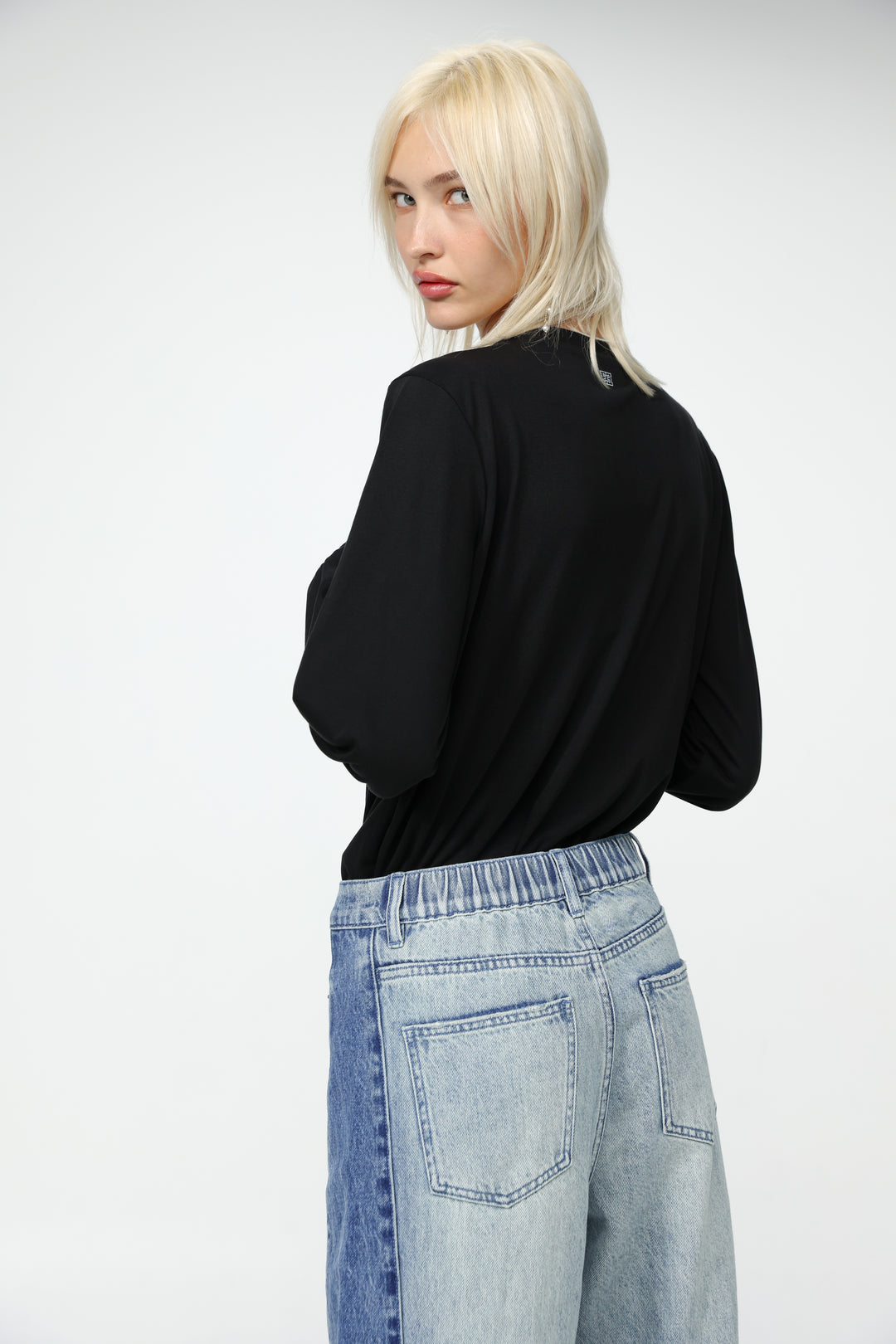 Just V Black Shirt