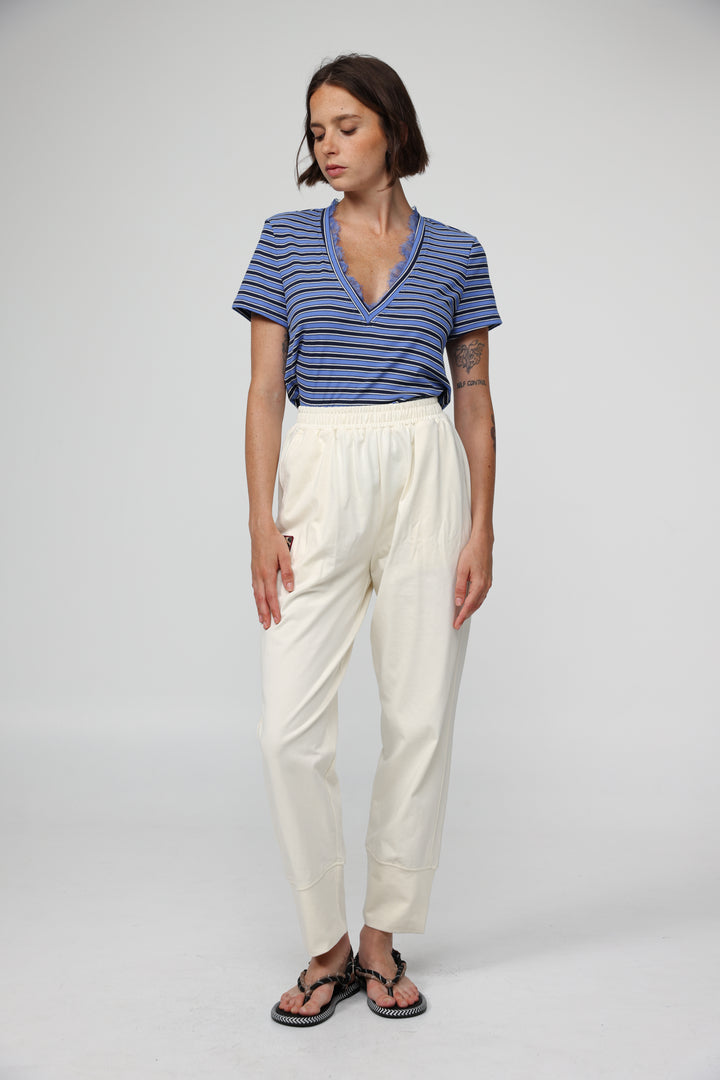 Mystery Blue Striped T-Shirt