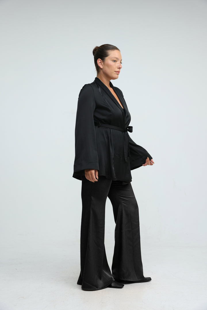 Frisson Brown Kimono