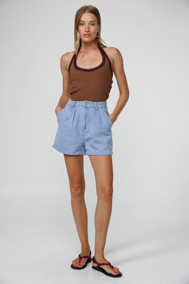Joe Light Blue Denim Shorts