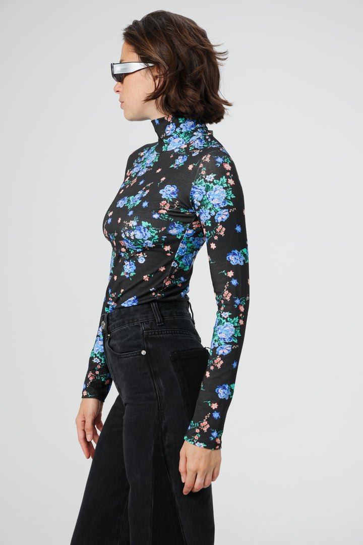 Principle Black Floral Shirt