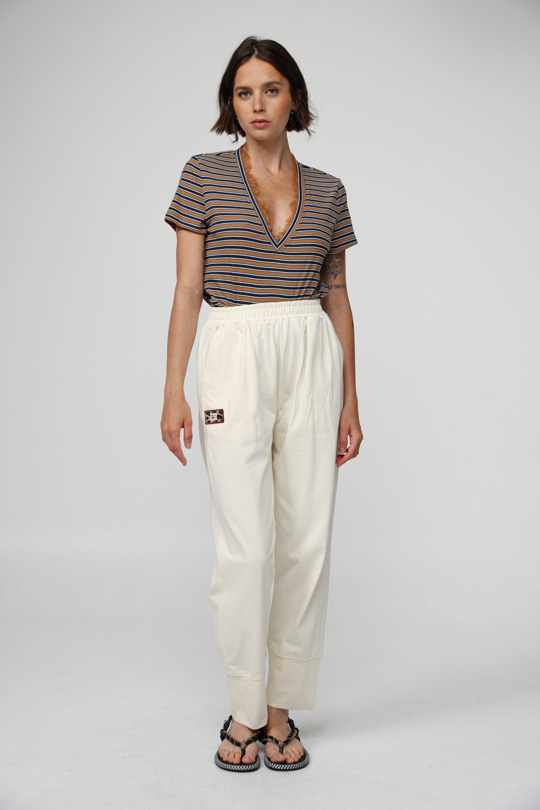 Mystery Camel Striped T-Shirt