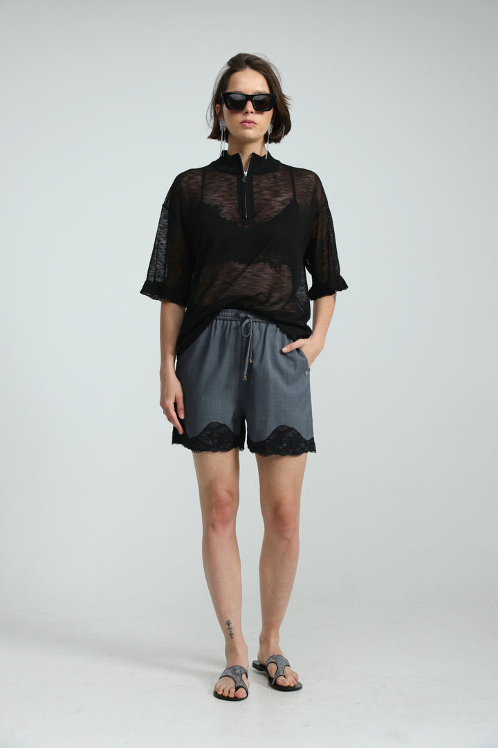 Midnight Grey Shorts