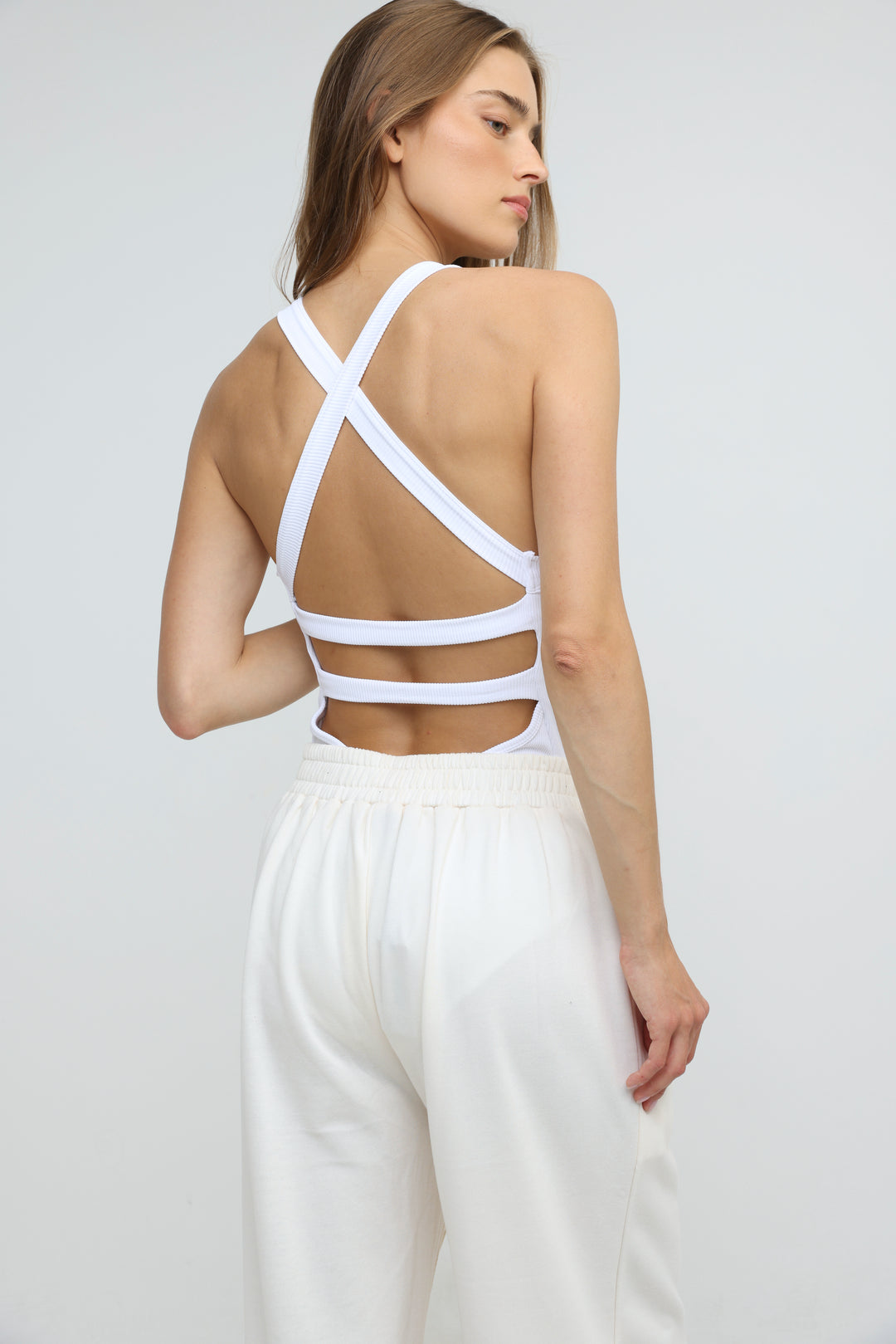 Saba11 White Bodysuit