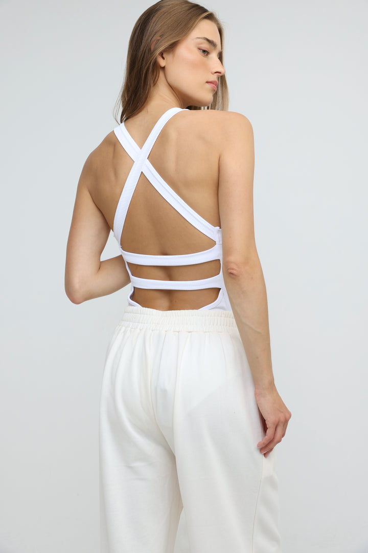 Saba11 White Bodysuit