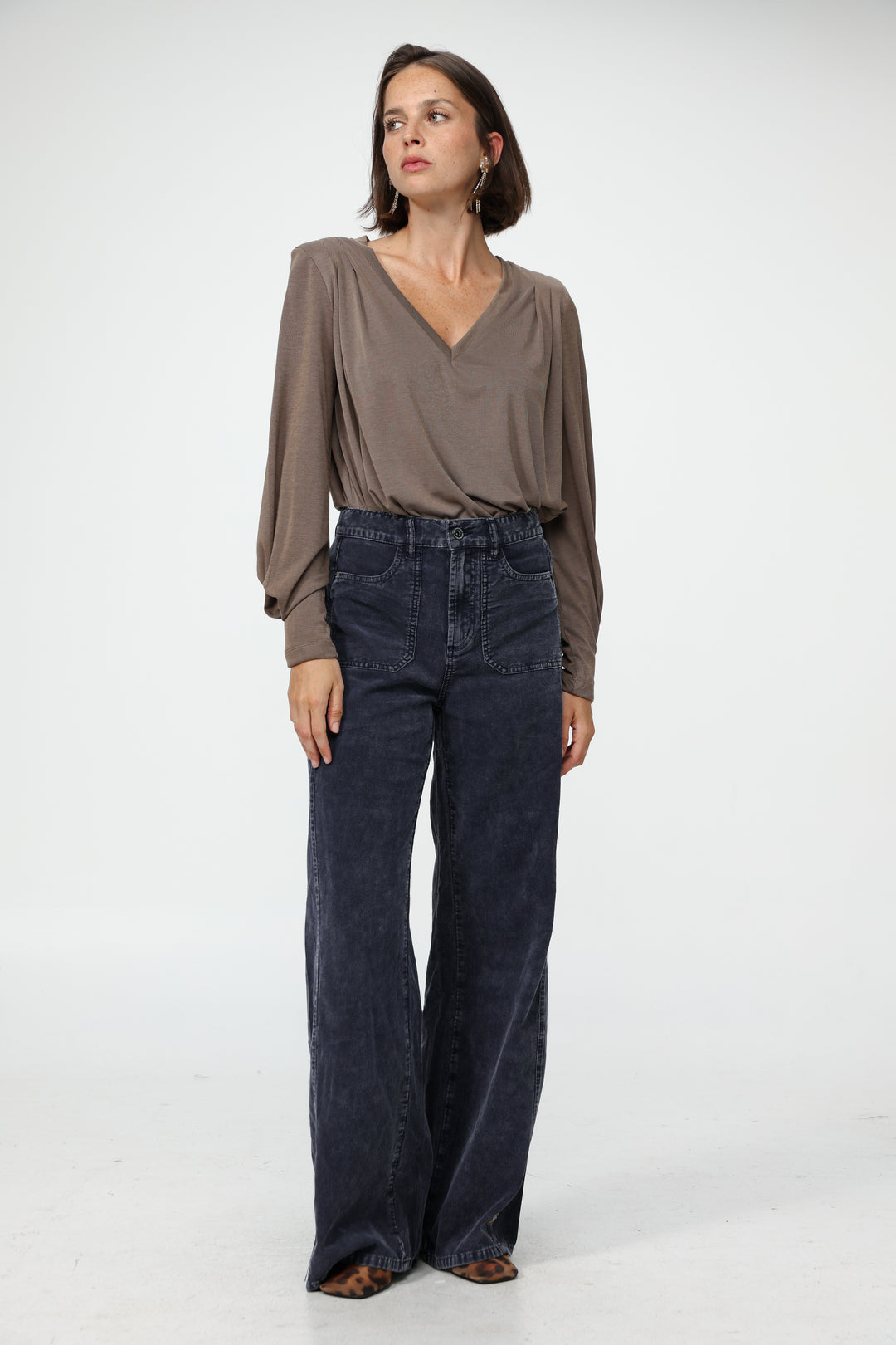 Vivoosh Brown Shirt