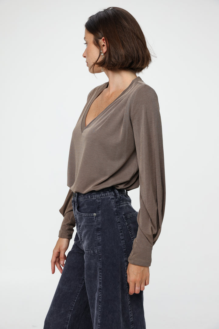 Vivoosh Brown Shirt
