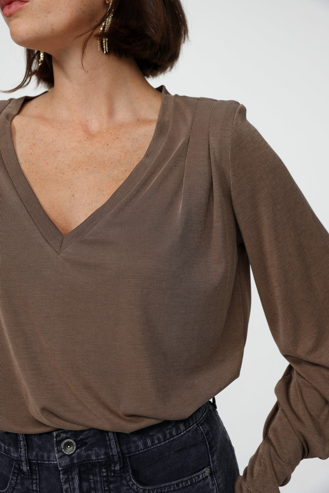 Vivoosh Brown Shirt