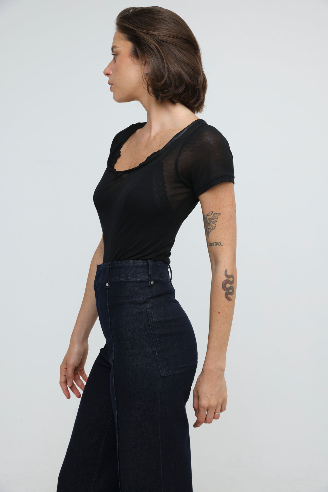 Saba08 Black T-Shirt