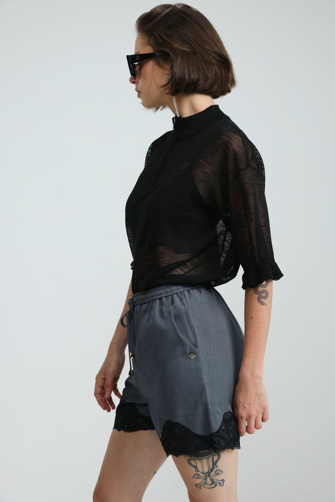 Midnight Grey Shorts