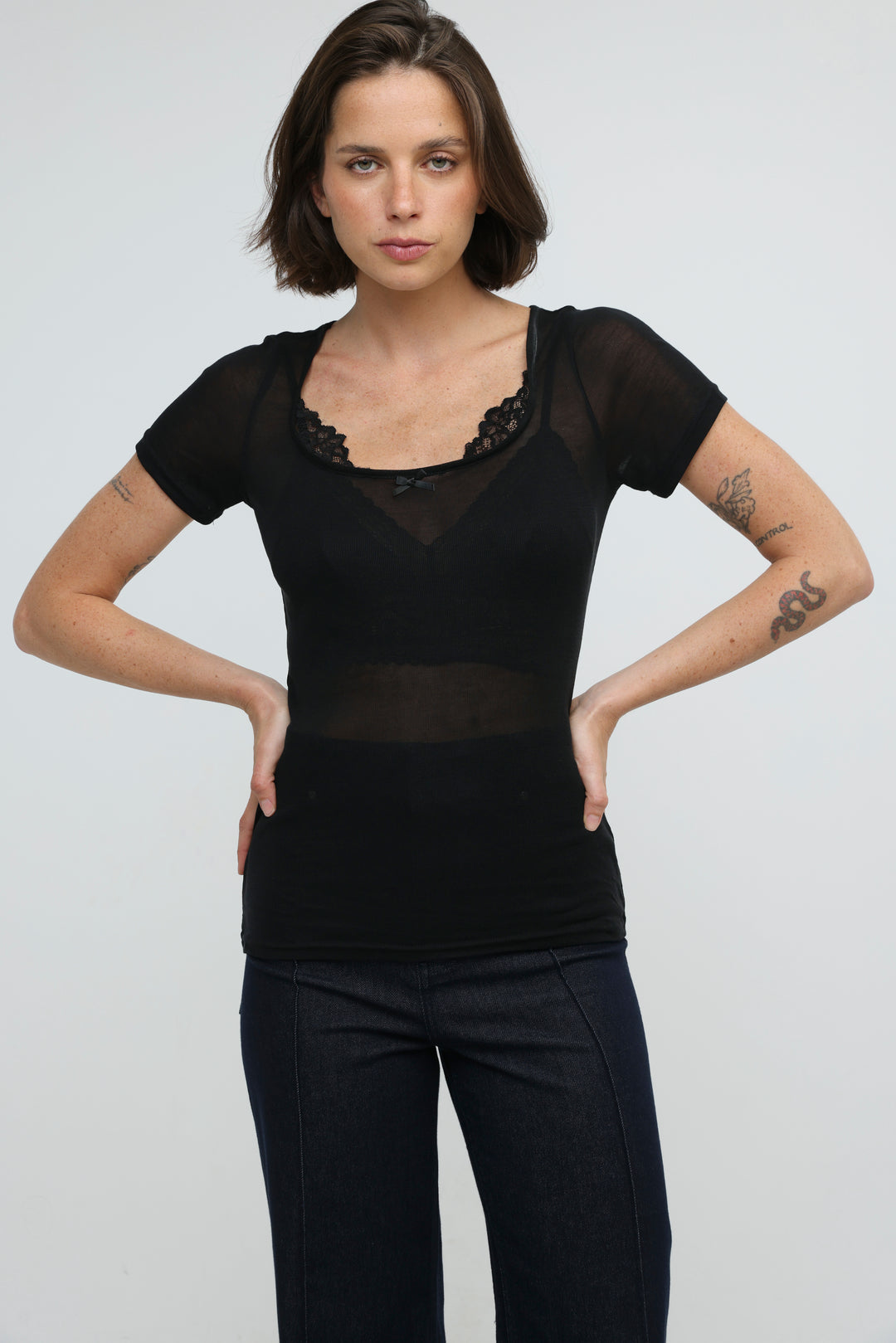 Saba08 Black T-Shirt