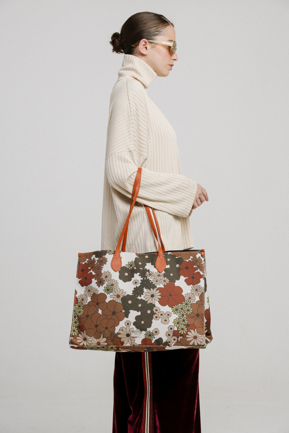 Busy Floral Bag