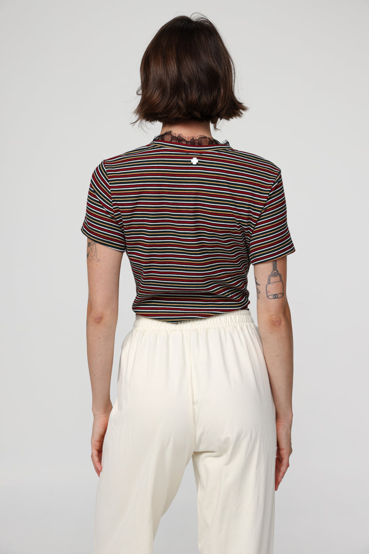 Mystery Wine Striped T-Shirt