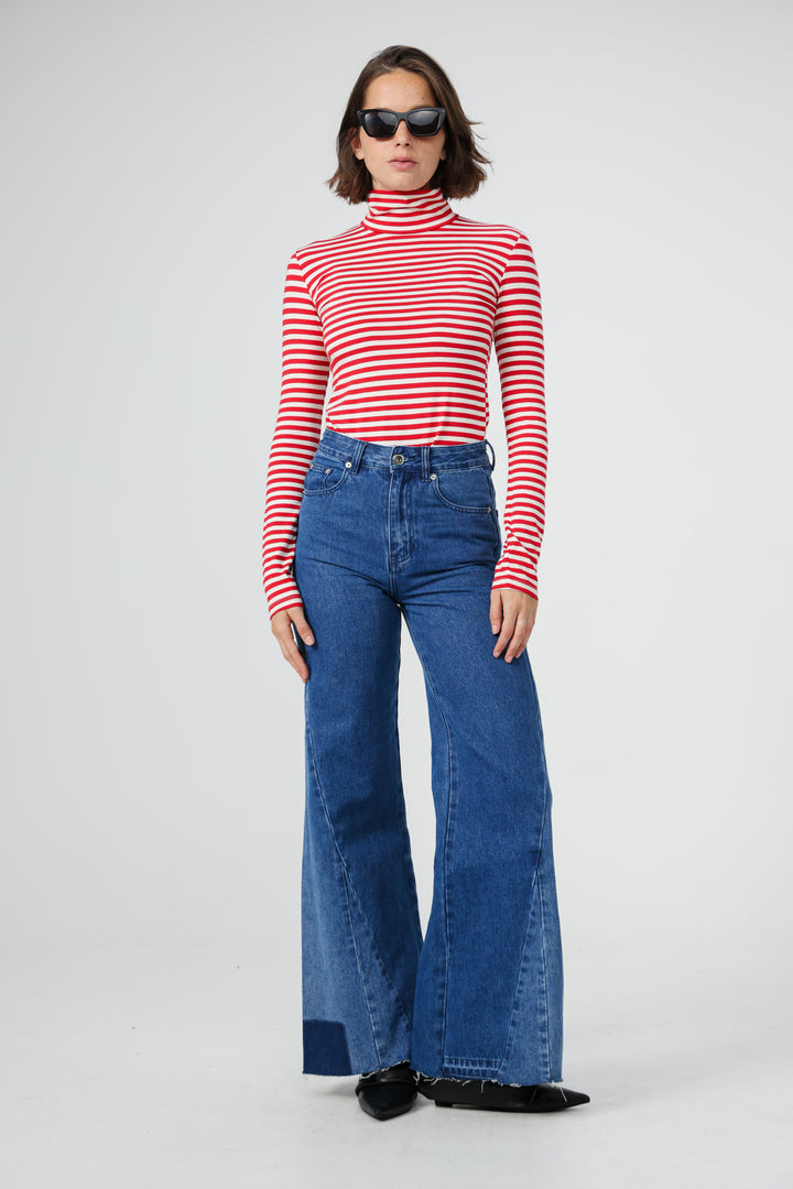 Principle Red Stripes Shirt