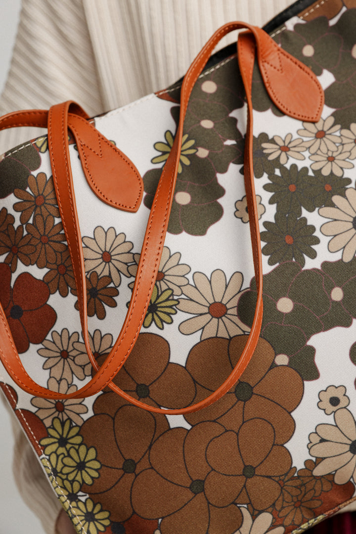 Busy Floral Bag