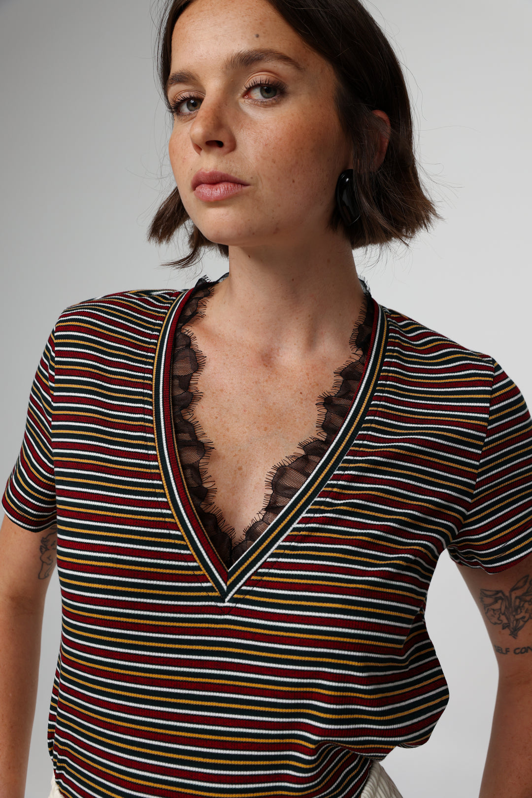 Mystery Wine Striped T-Shirt