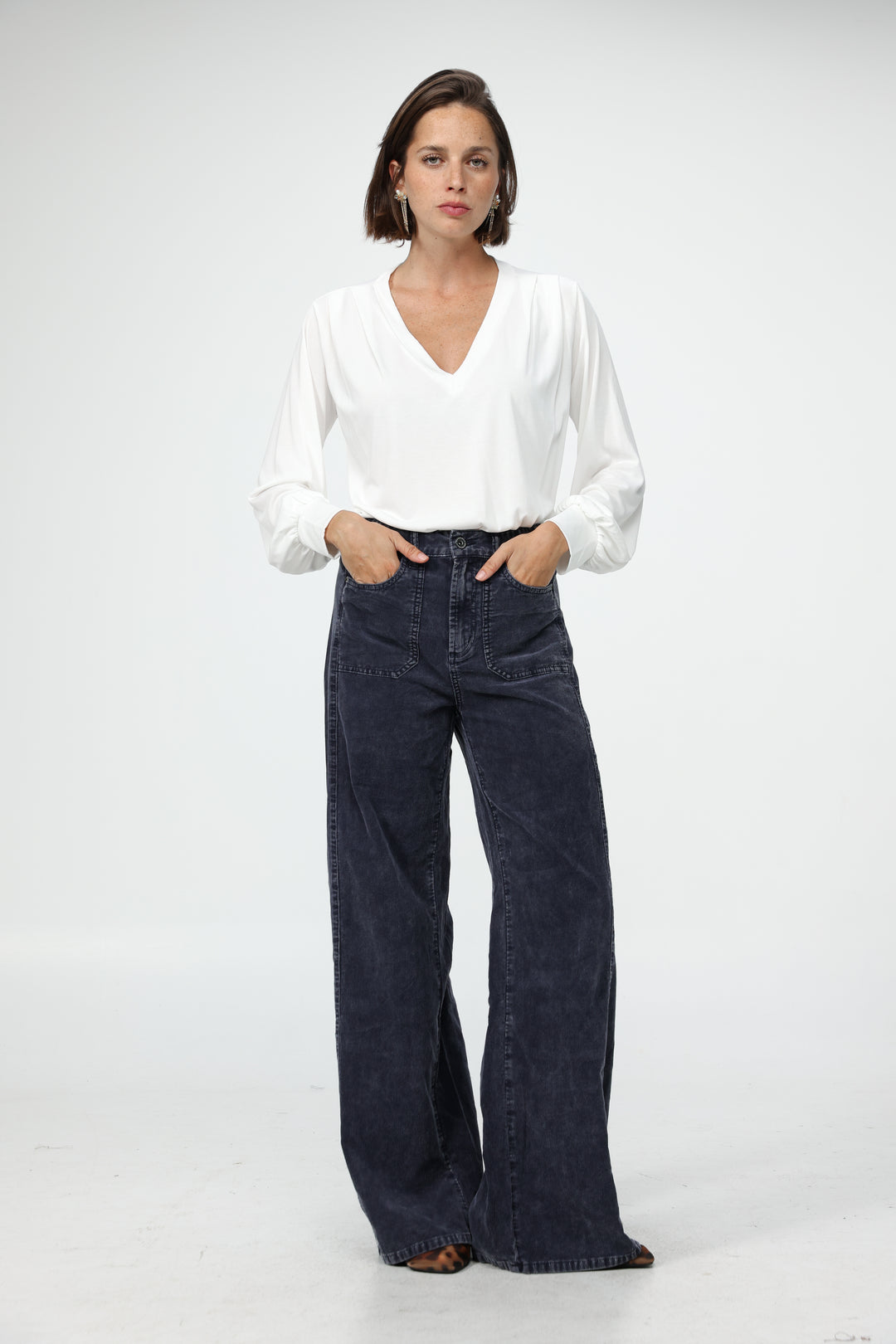 Just V White Shirt