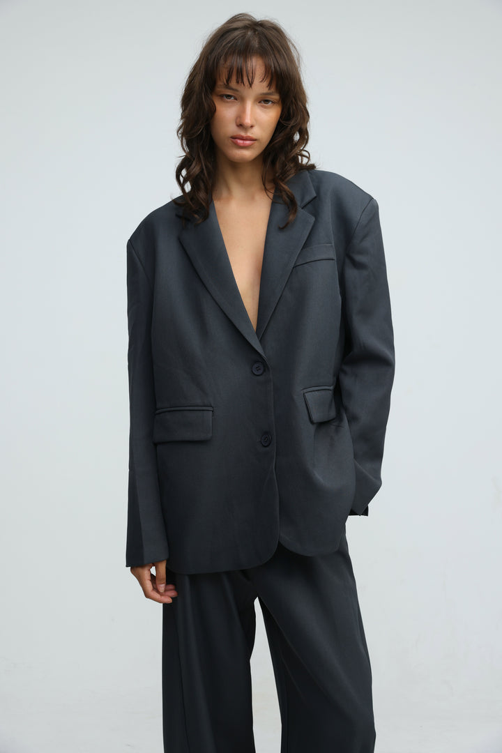 Headline Dark Grey Blazer