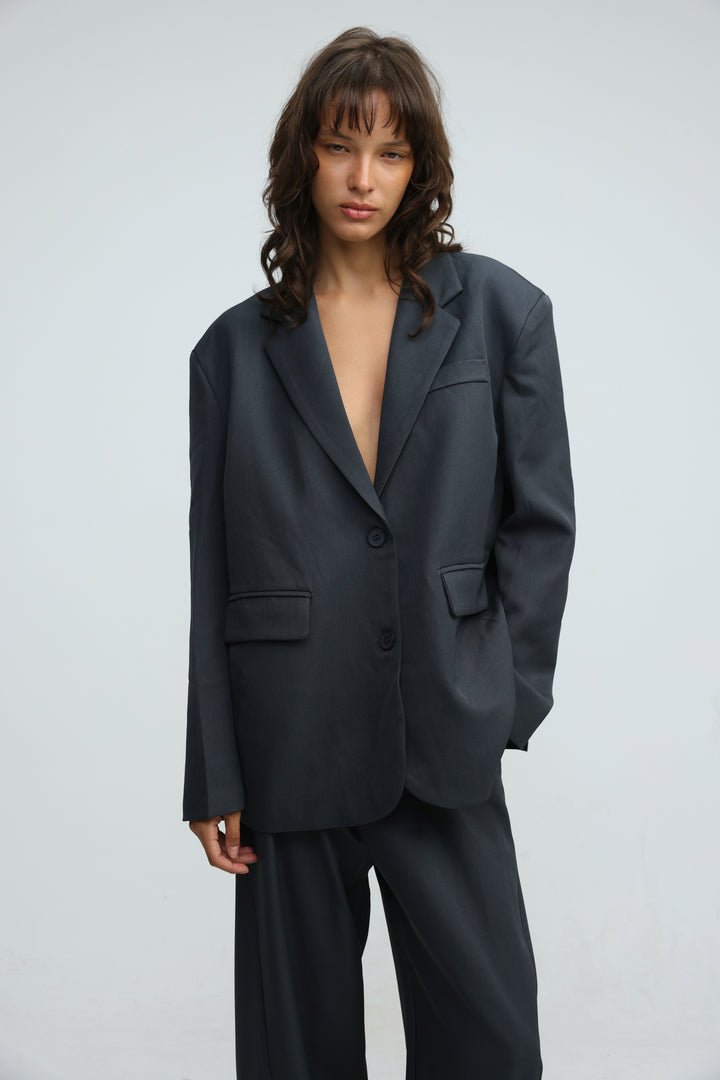 Headline Dark Grey Blazer