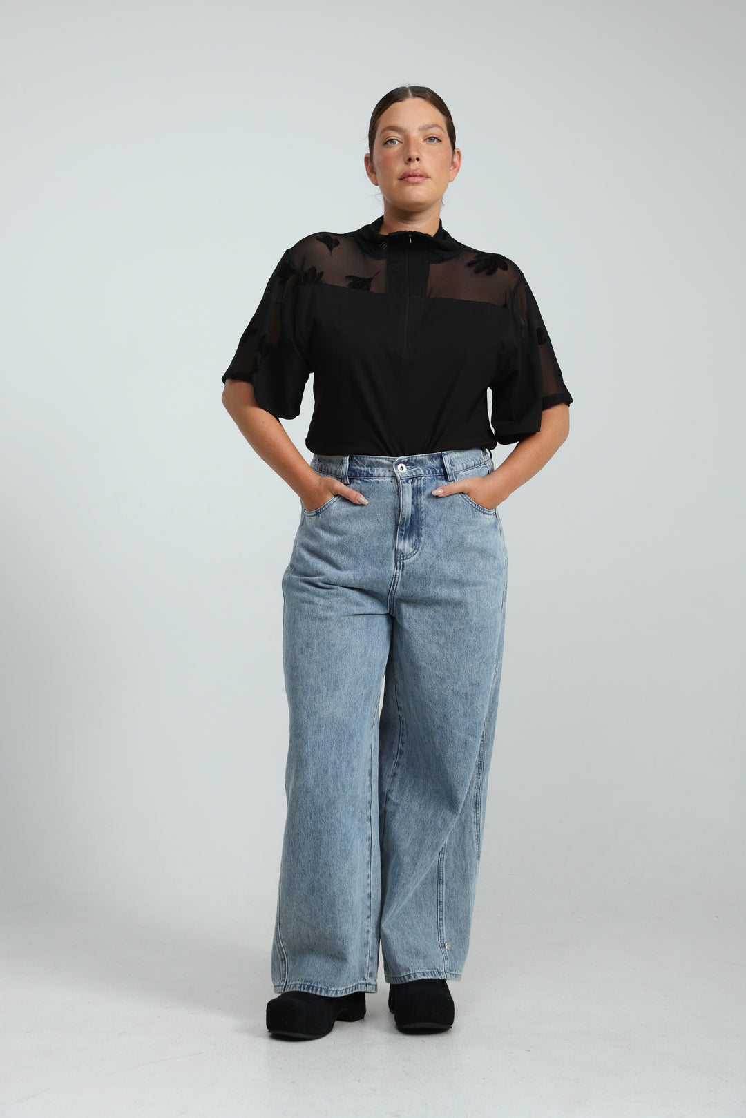 Guri Leopard Denim