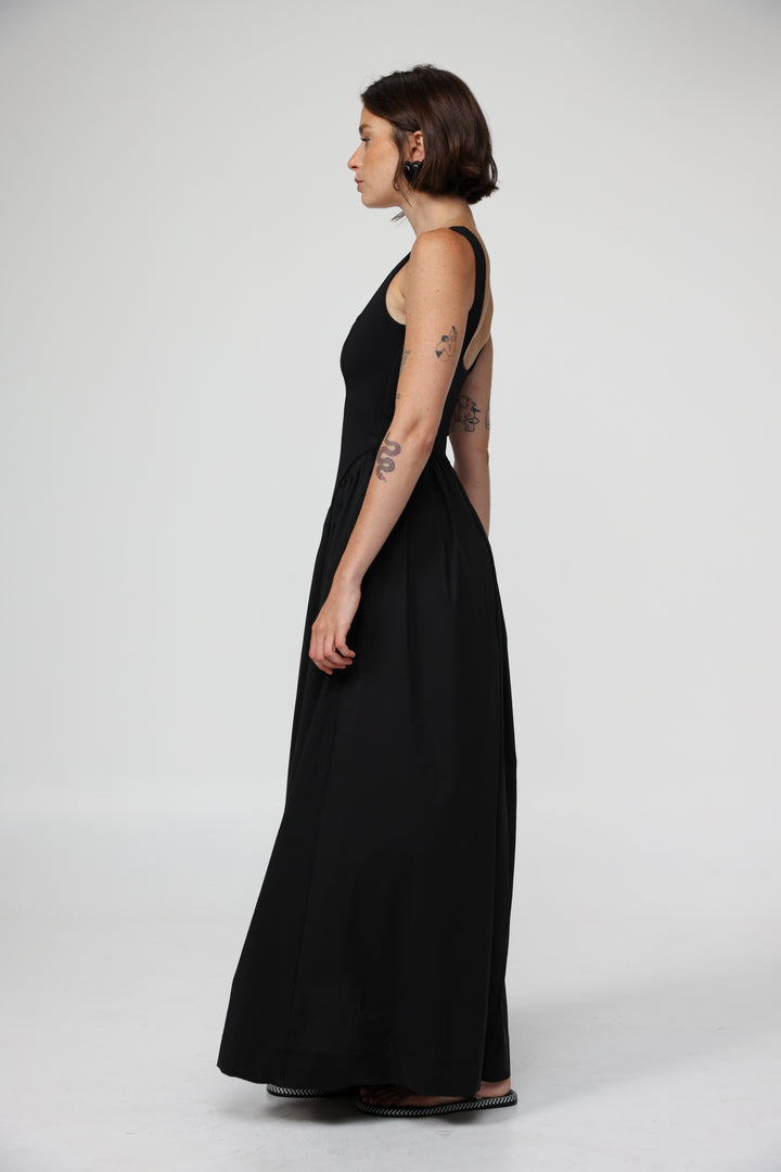 Crown Black Dress