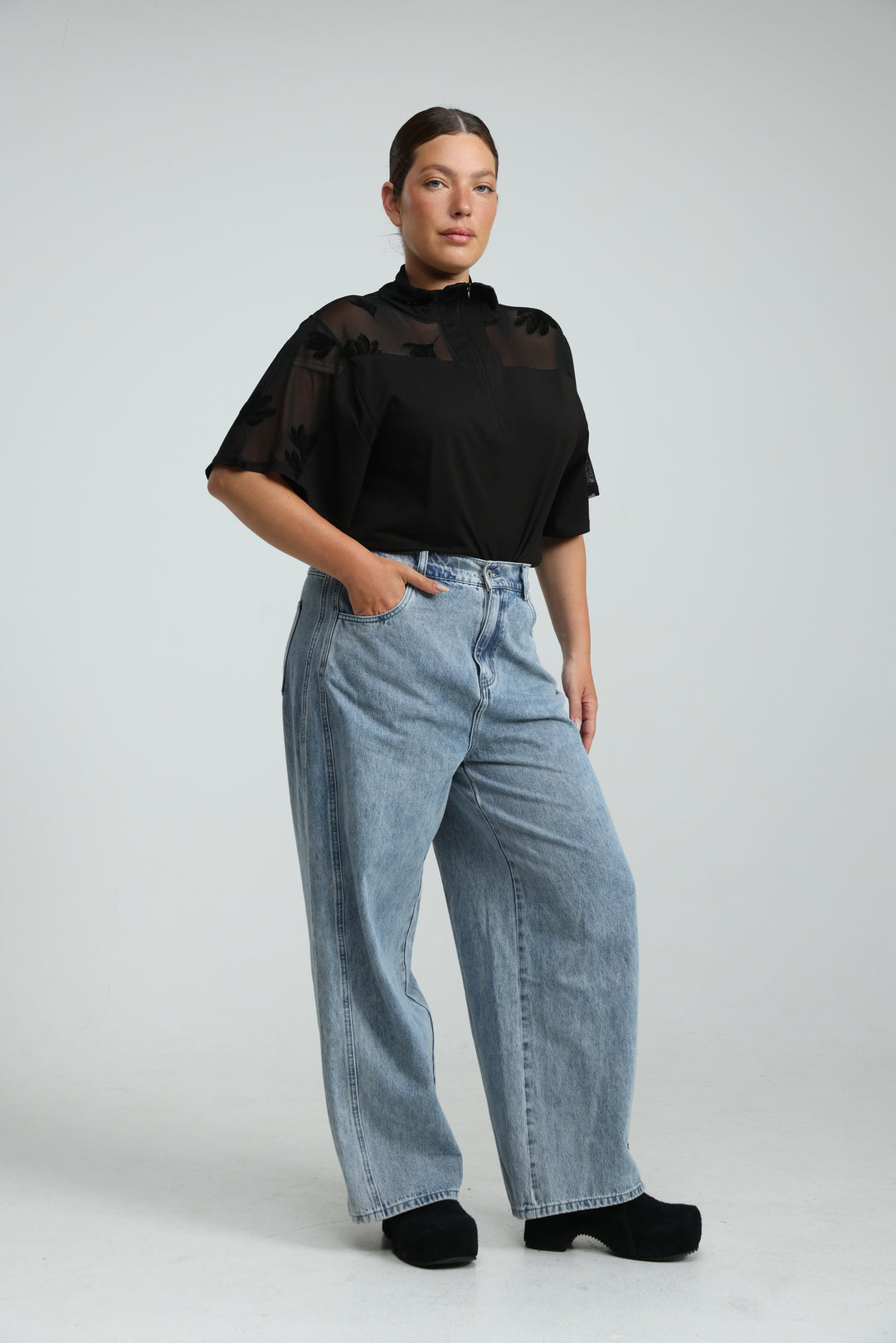 Guri Leopard Denim
