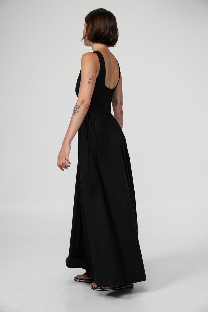 Crown Black Dress
