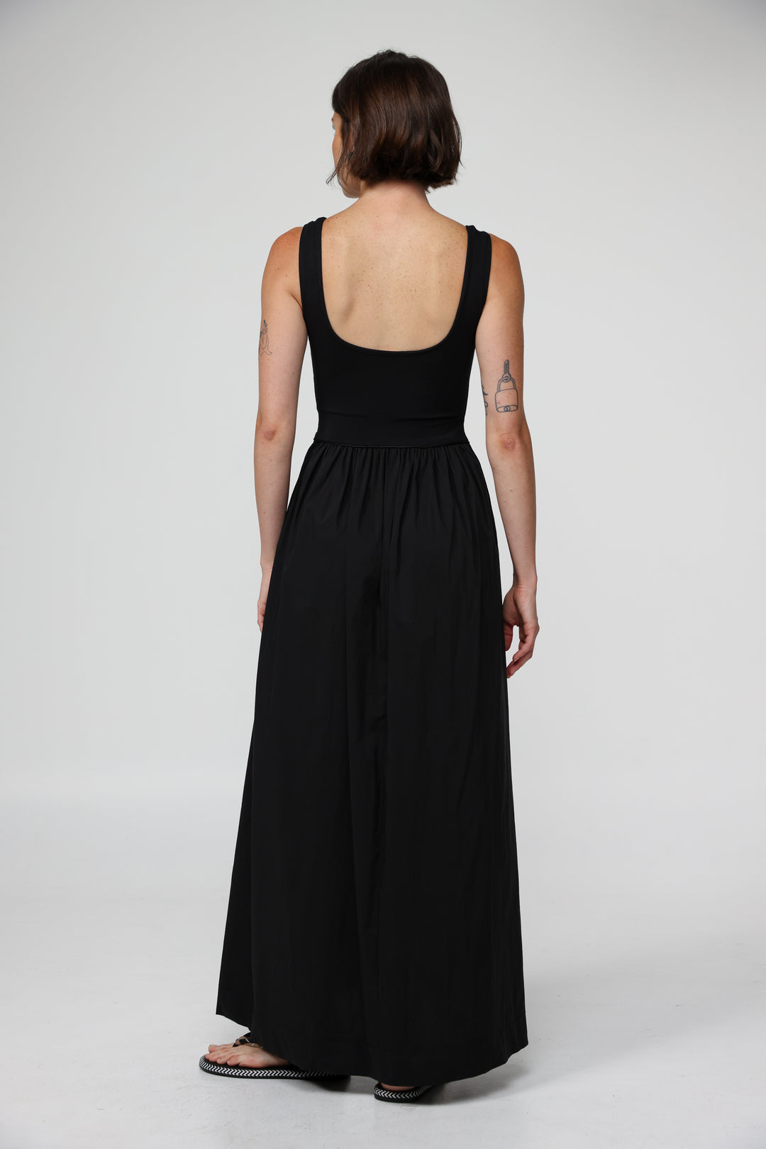 Crown Black Dress