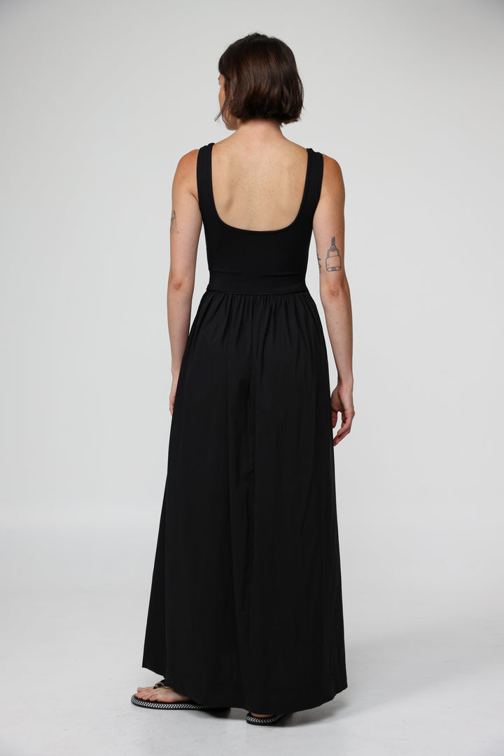 Crown Black Dress