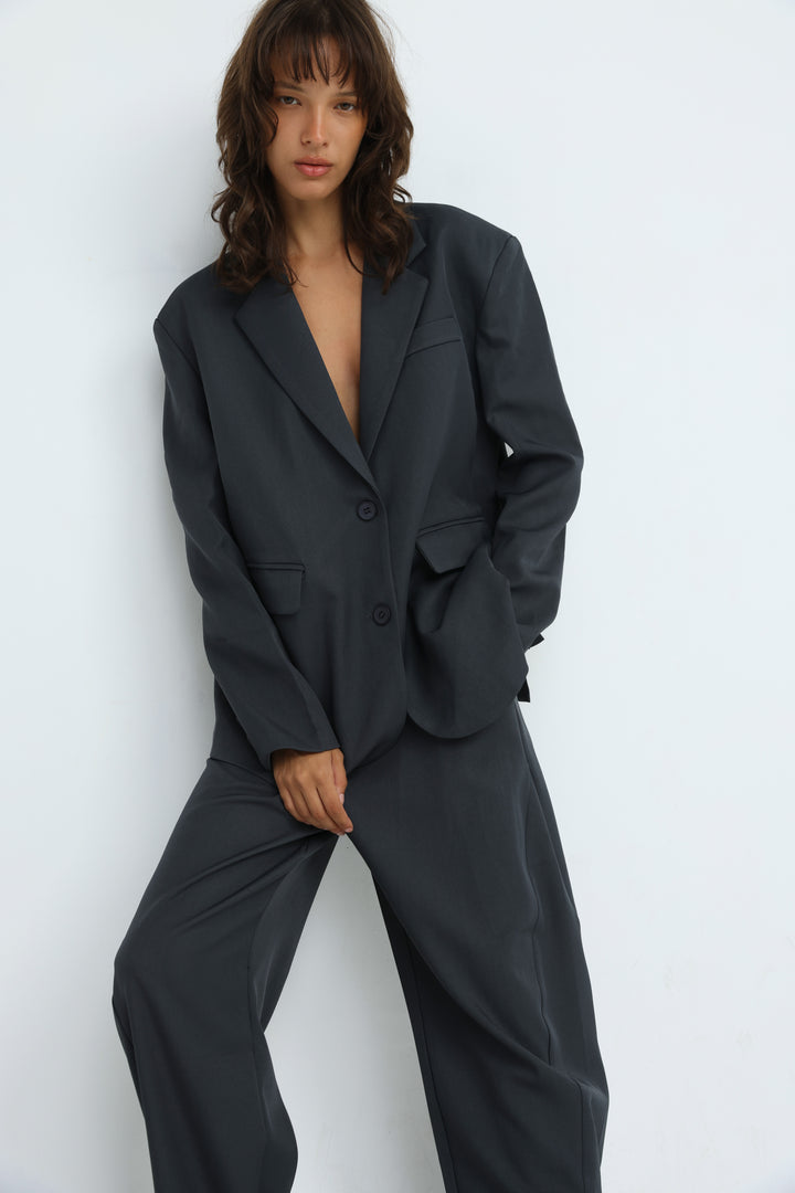 Headline Dark Grey Blazer