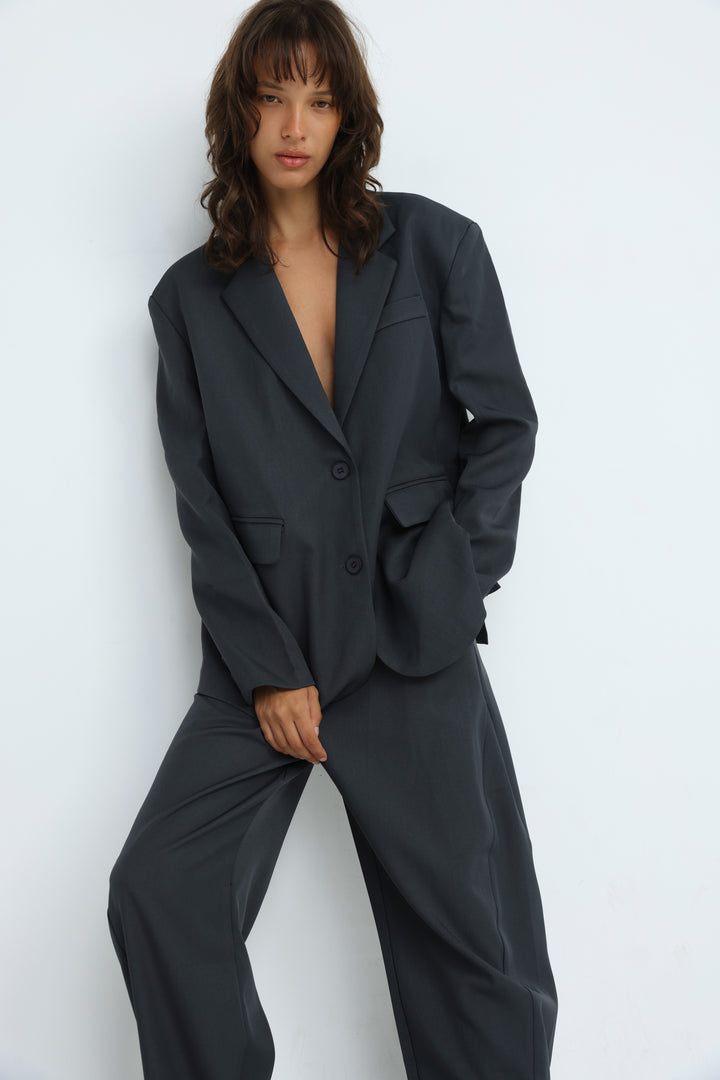 Headline Dark Grey Blazer