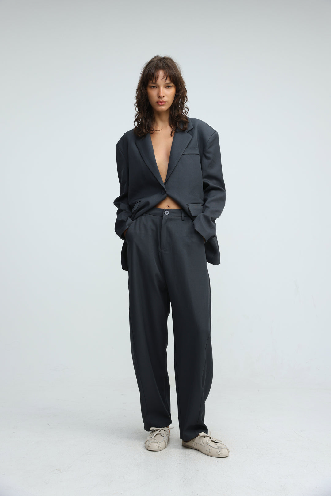 Savile Row Dark Grey Bottoms