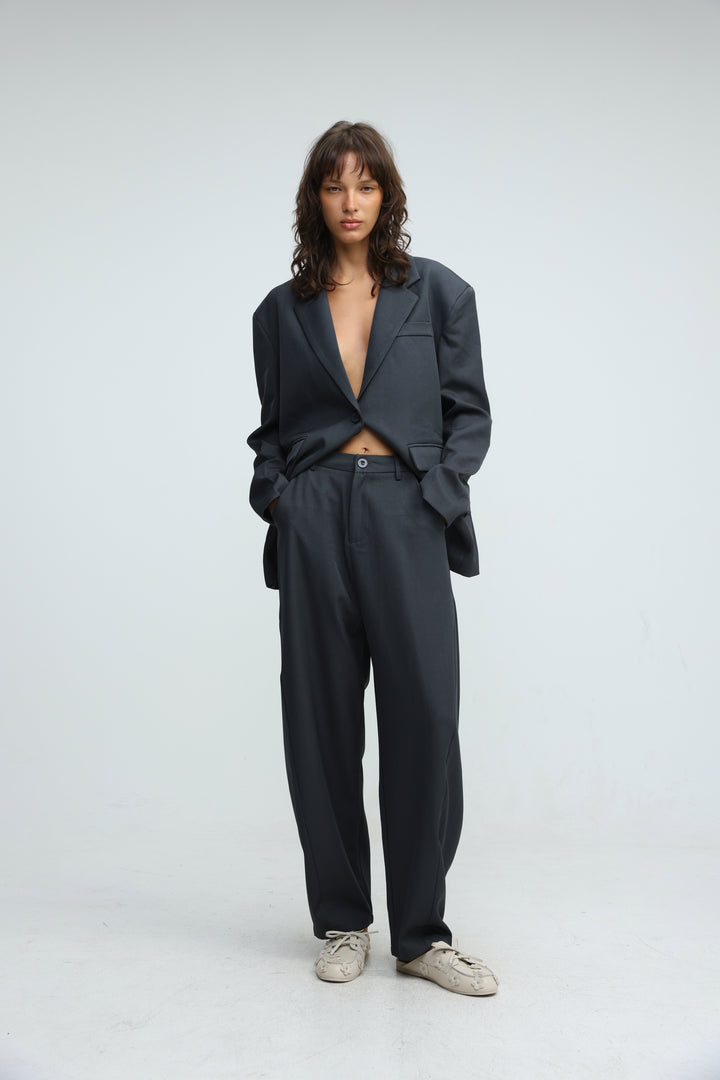 Savile Row Dark Grey Bottoms