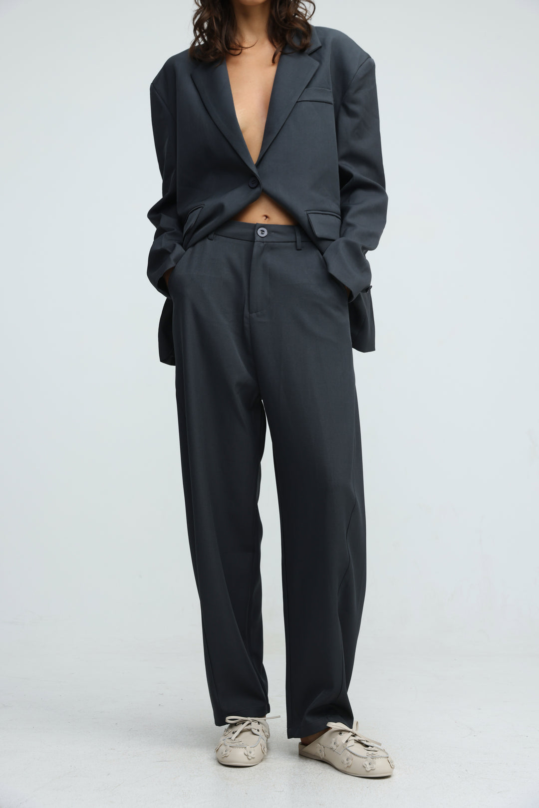 Savile Row Dark Grey Bottoms