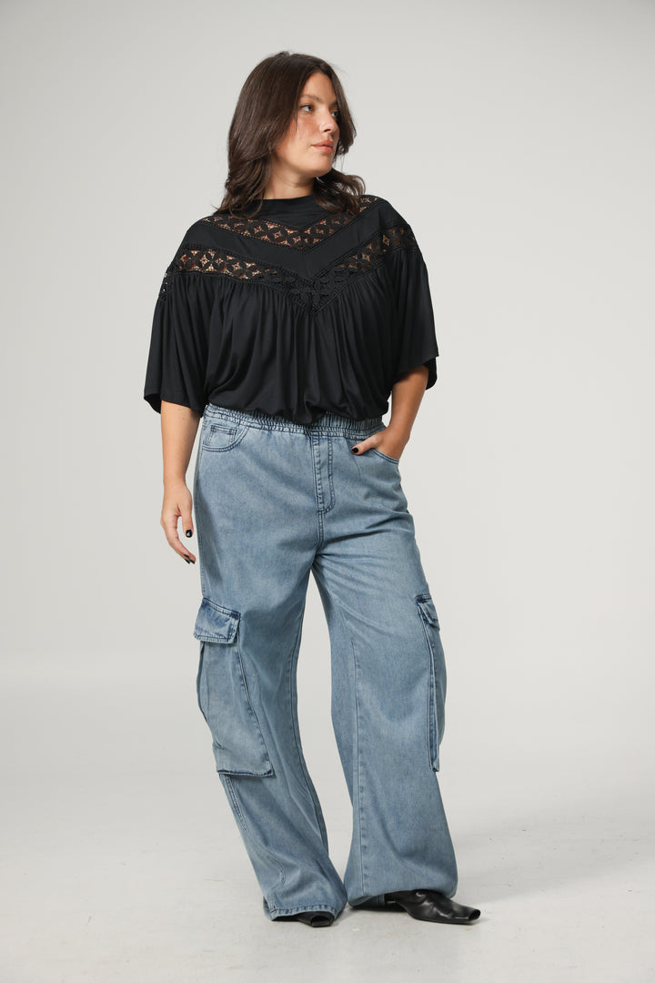 Boho Black T-Shirt