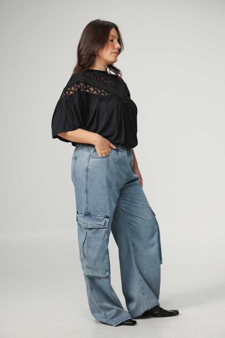 Boho Black T-Shirt