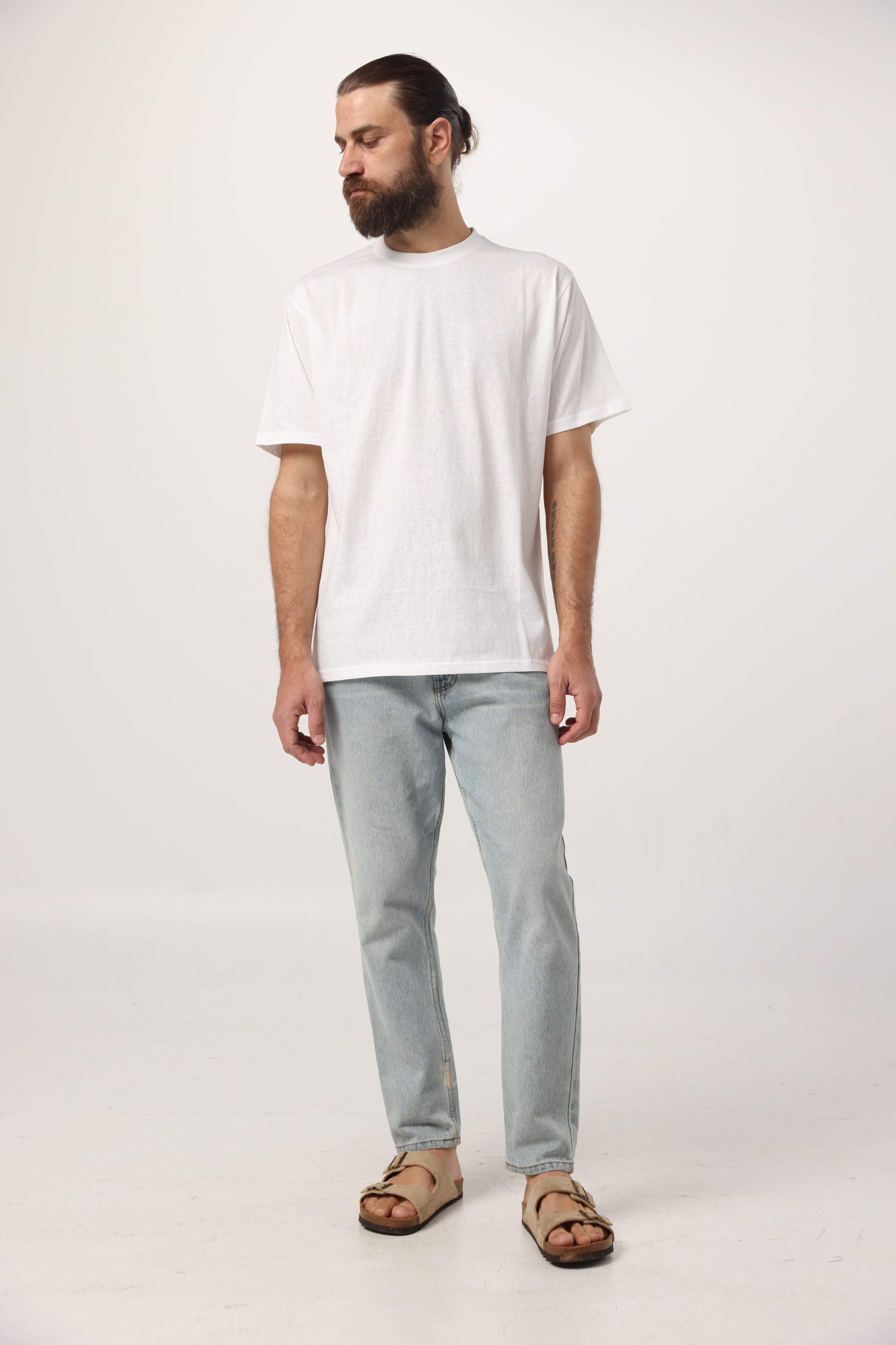 Collab White Men T-Shirt – SEESTARZ