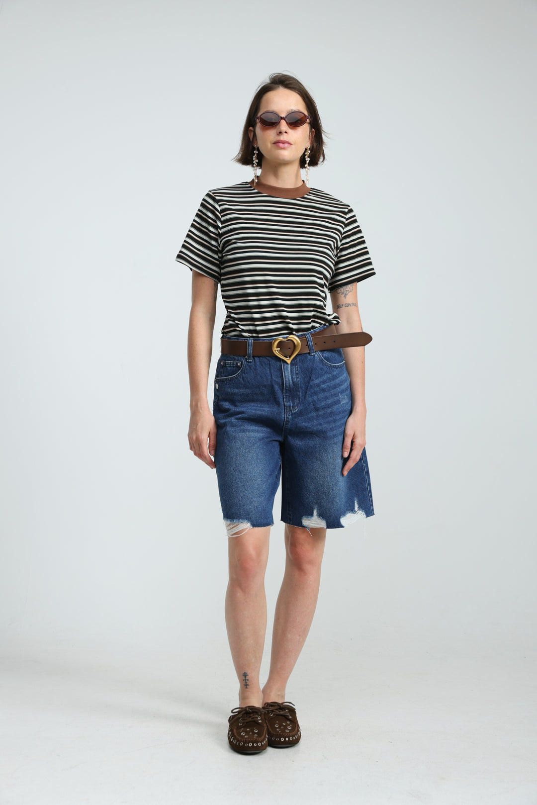 Star 606 Dark Blue Bermuda Denim
