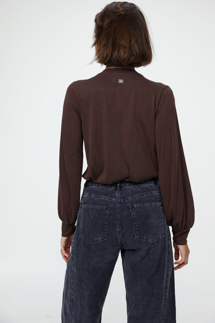 Just V Brown Shirt