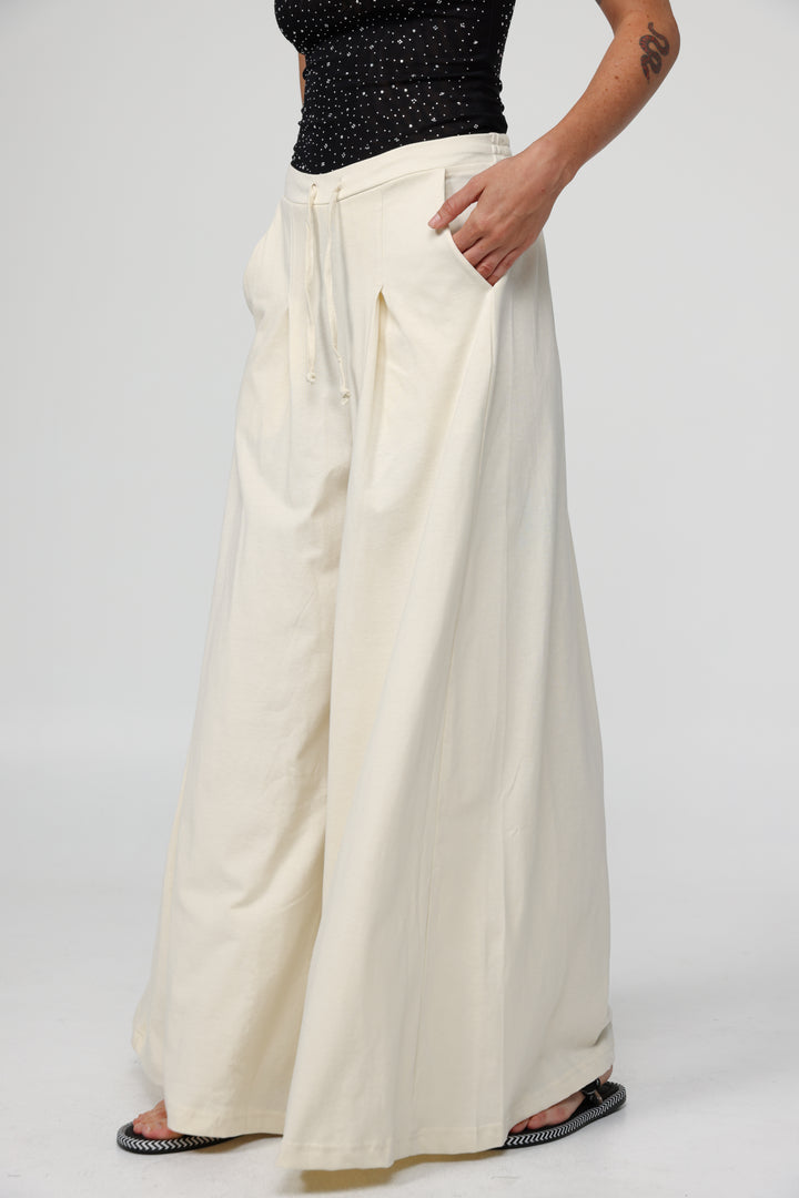 Take Cream Wide Bottoms