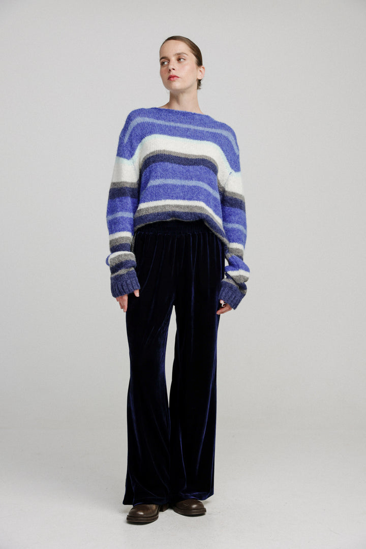 Stare Blue Stripes Sweater