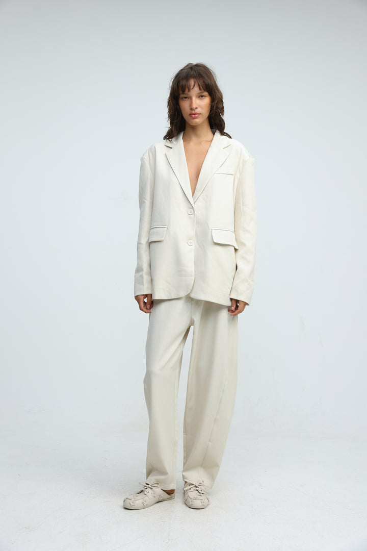 Headline Cream Blazer