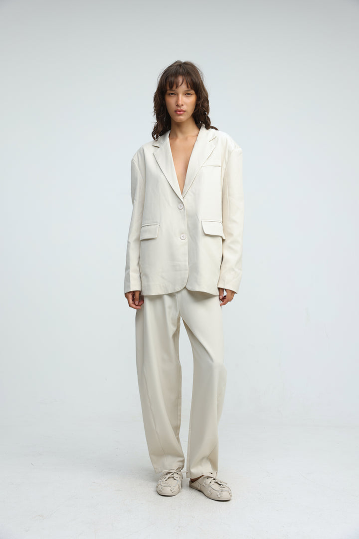 Savile Row Cream Bottoms